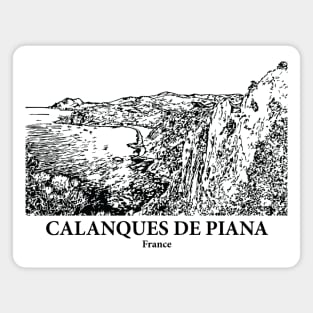 Calanques de Piana - France Magnet